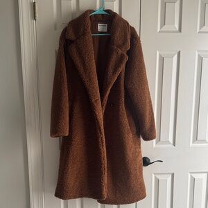 Old Navy Warm Brown Teddy Jacket